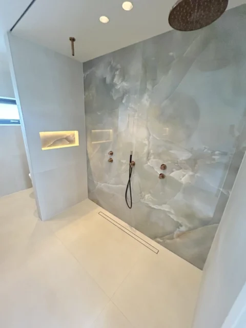 kitten douche en drain